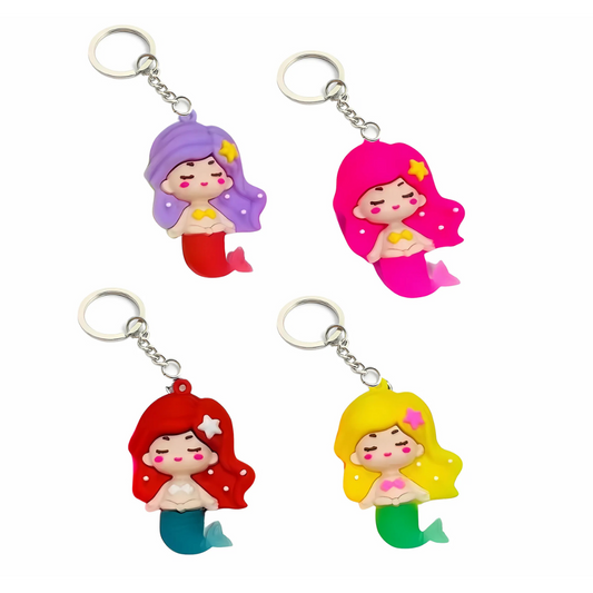 PORTACHIAVI SILICONE MAGICHE SIRENE