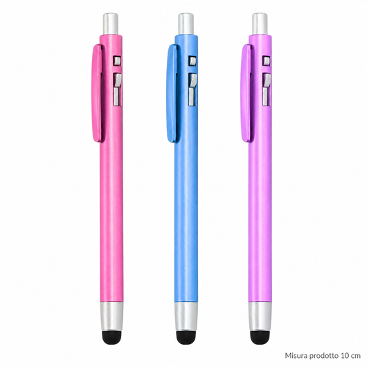 Penna Touch 10 cm (Rosa / Azzurra / Lilla) – Sorprese per Uova di Pasqua – immagine principale su sfondo bianco