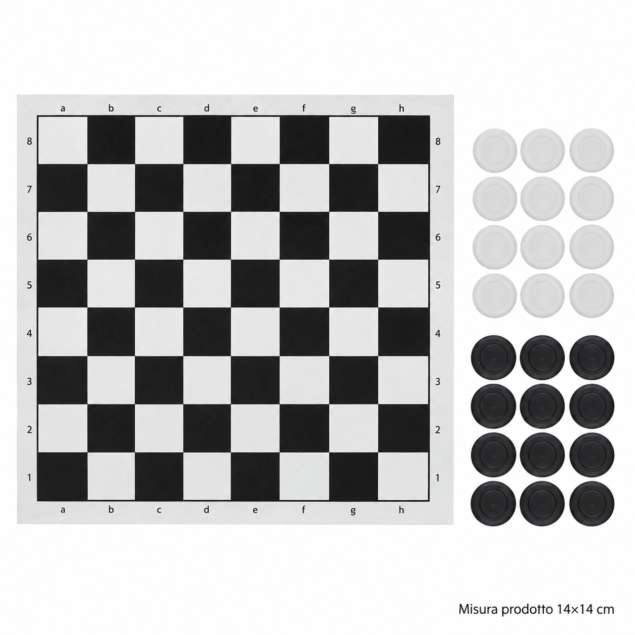 Gioco Dama Paper Board – Sorprese per Uova di Pasqua – immagine principale su sfondo bianco