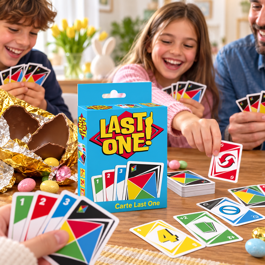 Carte da Gioco Last One – Sorpresa per Uova di Pasqua – immagine ambientata