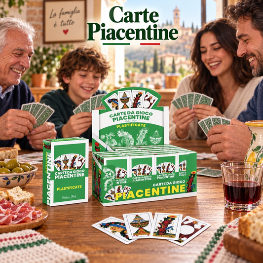 Carte Piacentine da Gioco - Sorprese per Uova di Pasqua – immagine ambientata