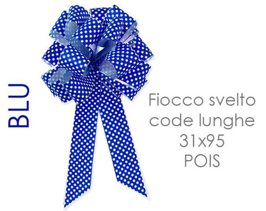 FIOCCO 31X150 POIS BLU CODE LUNGHE