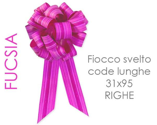 FIOCCO 31X150 RIGHE FUXIA CODE LUNGHE