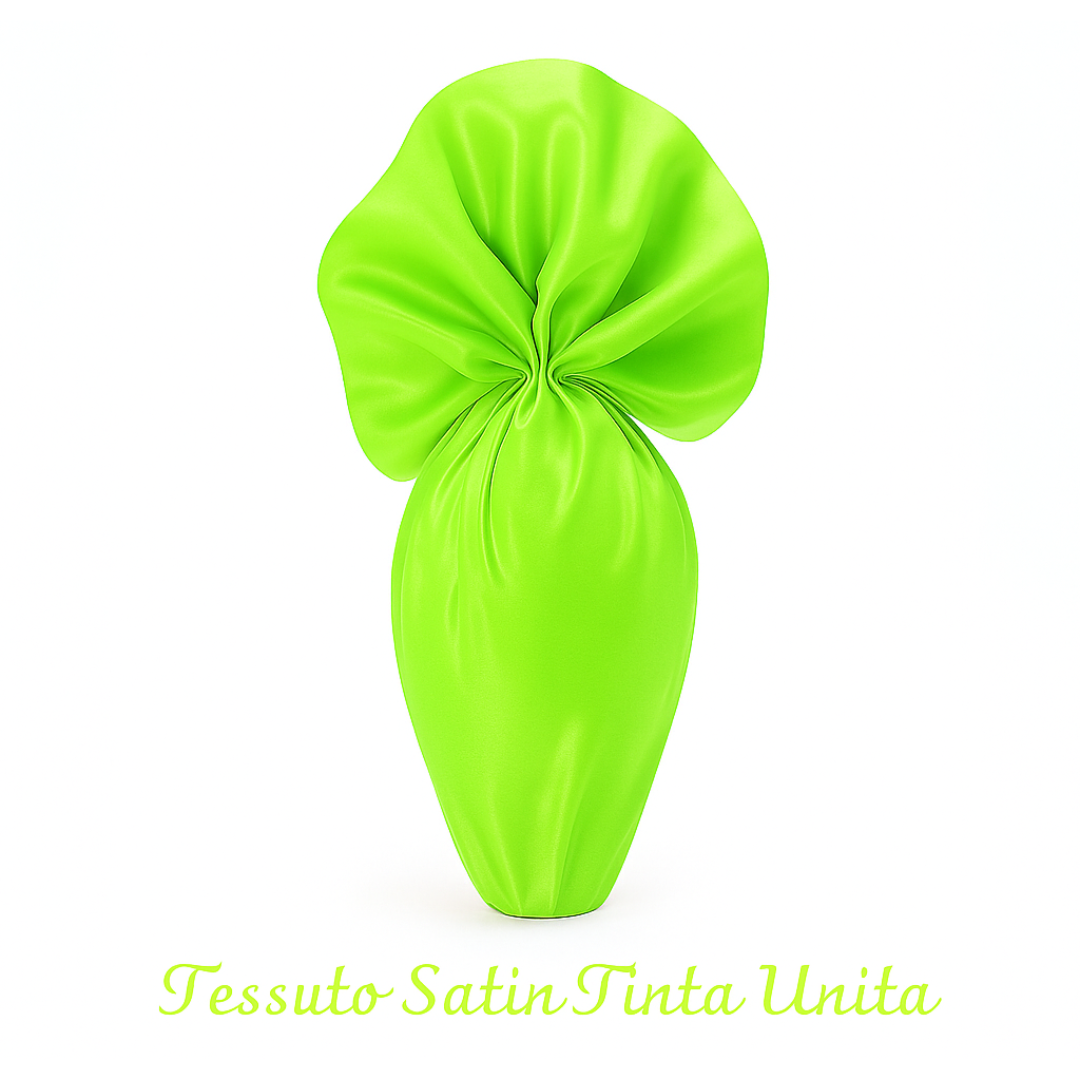 TESSUTO SATINATO VERDE D.100