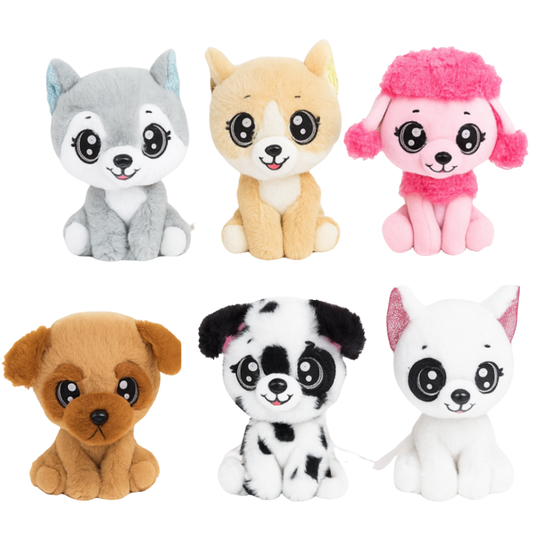 PELUCHE CUCCIOLOTTI OCCHIONI 18CM