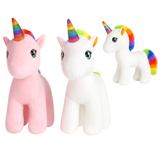 PELUCHE UNICORNO 18CM