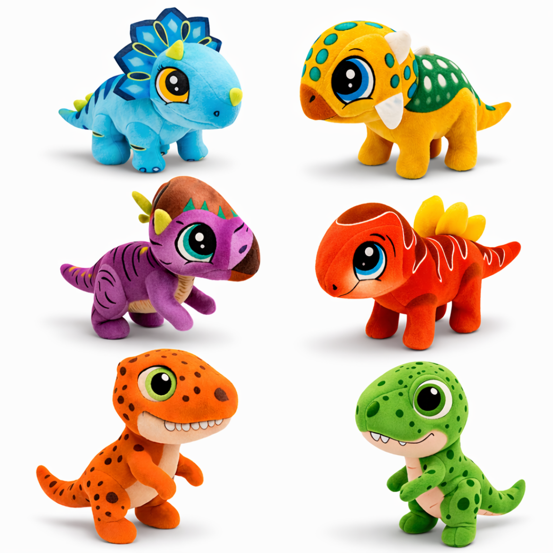 PELUCHE DINOSAURI 20CM