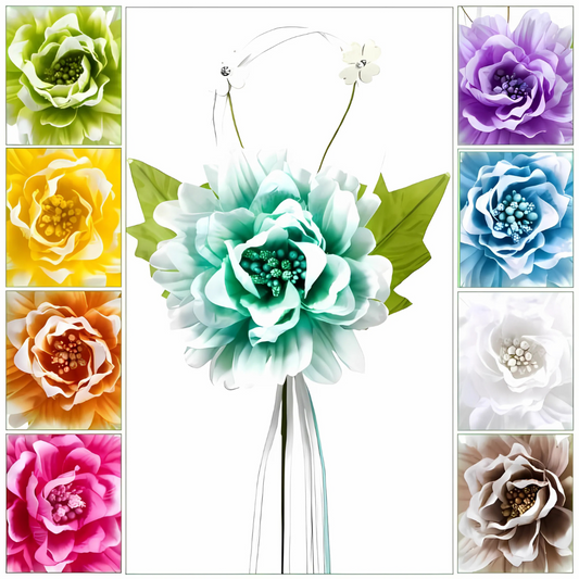 PICK GERBERA DIAMOND 9 COLORI CM 24