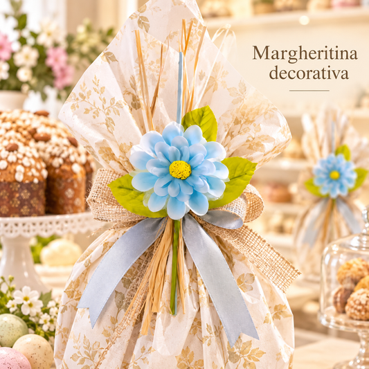 PICK MARGHERITINA CON PAGLIA  9 COLORI CM 25 – immagine ambientata