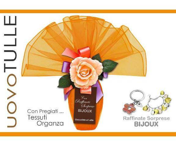 ORGANZA TONDO D.120 ARANCIO