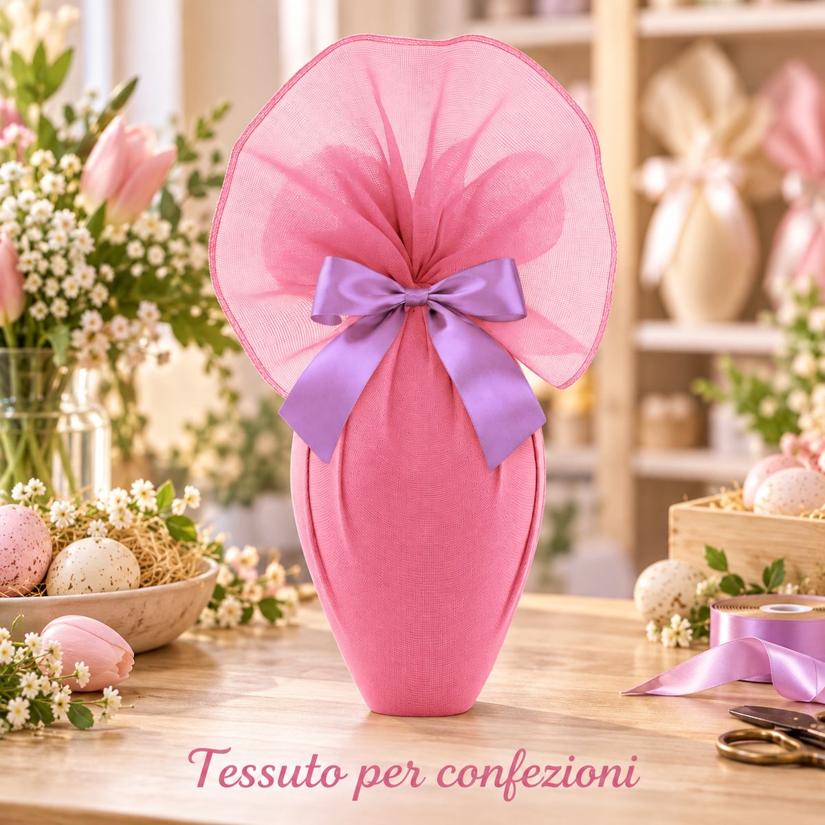 ELEGANCE JUTA D 100 ROSA – immagine ambientata
