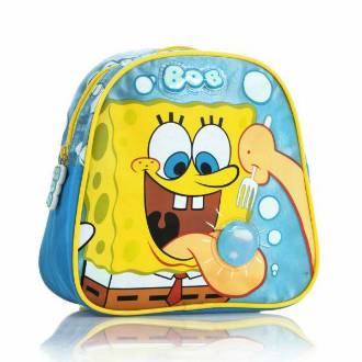 ZAINO ASILO 22CM SPONGEBOB AZZURRO