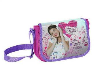 BORSA MEZZA LUNA VIOLETTA LOVE 22X15X6