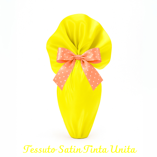 TESSUTO SATINATO GIALLO D.100