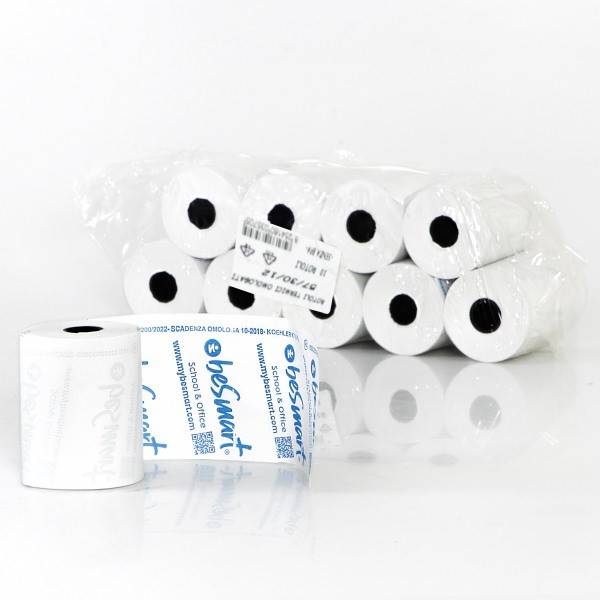 ROTOLO TERMICO 57X30MT OMOLOGATO 55 GR BE SMART