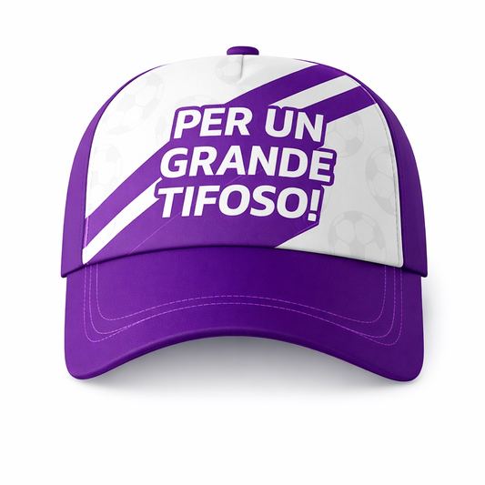 CAPPELLO C/VISIERA VIOLA