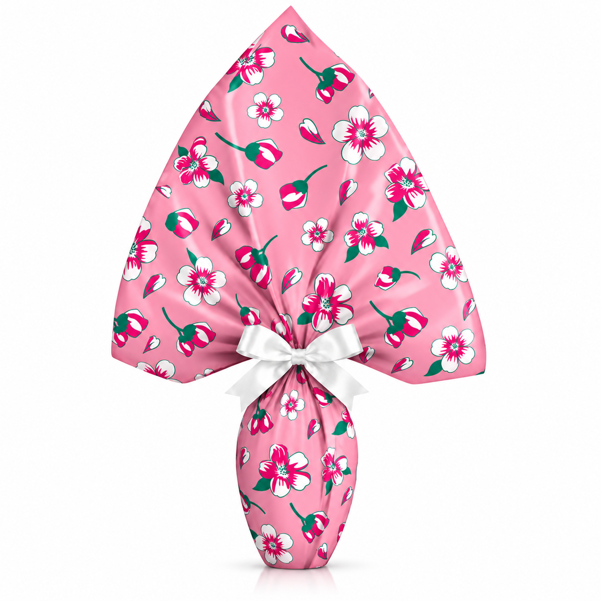 Incarto per uovo di Pasqua Rosa